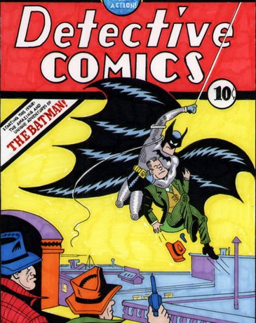 Обложка комикса «Detective Comics»